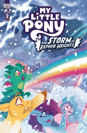 Mlp Storm Of Zephyr Heights #2 CVR A JUSTASUTA cover