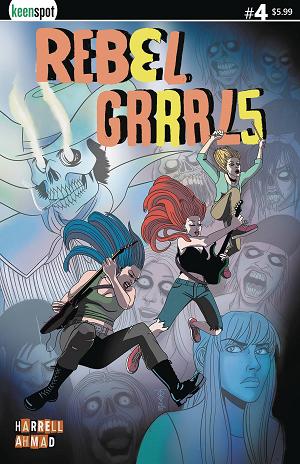 Rebel Grrrls #4 CVR C THE BECKA cover