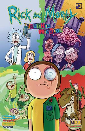 Rick And Morty Youth In Rickvolt #3 CVR A GREGORI (MR) cover