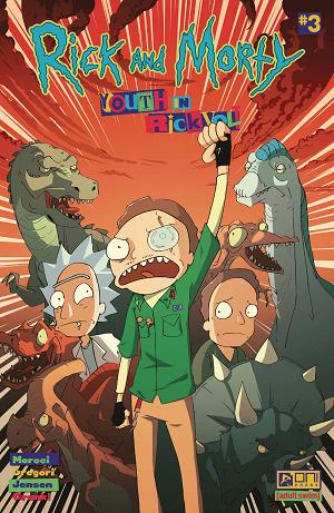 Rick And Morty Youth In Rickvolt #3 CVR B HIROI DE (MR) cover