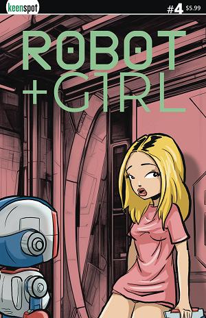 Robot + Girl #4 CVR A MIKE WHITE cover