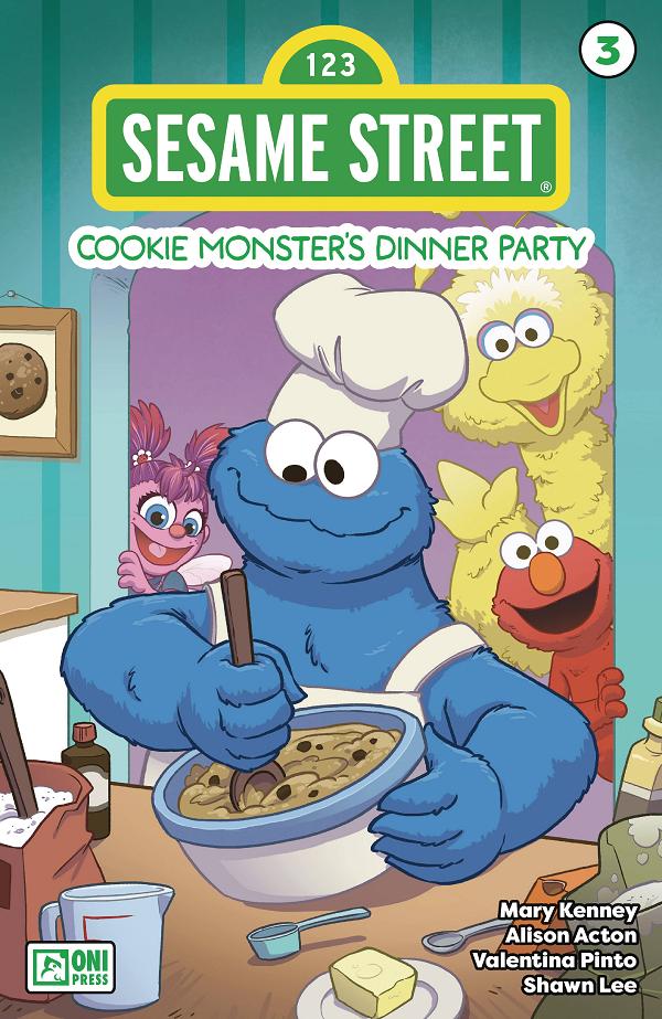 Sesame Street #3 cover by Alison Acton
