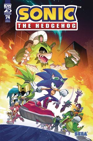 Sonic The Hedgehog #74 CVR A ARQ cover