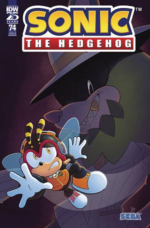 Sonic The Hedgehog #74 CVR B BULMER cover