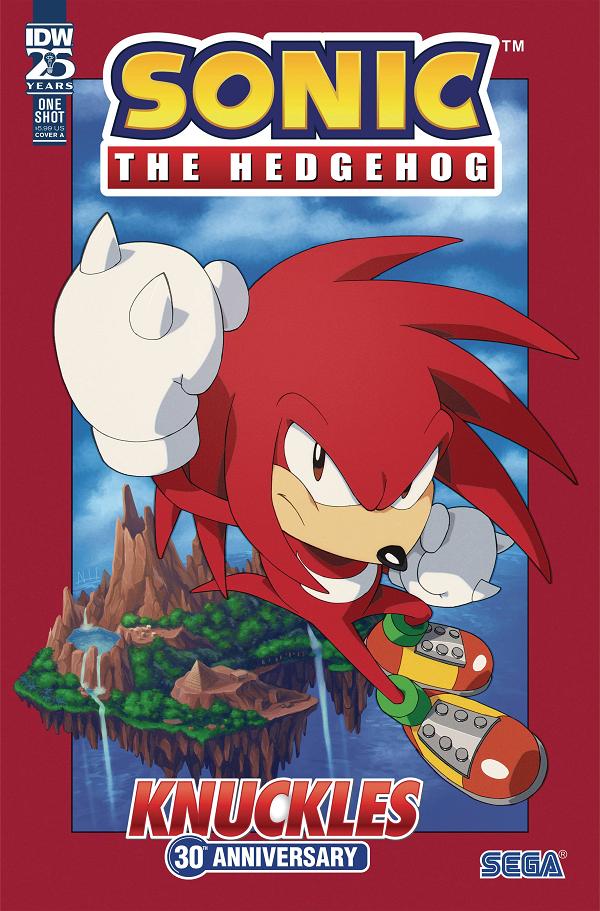 Sonic The Hedgehog Knuckles 30Th Ann Special #1 CVR A cover