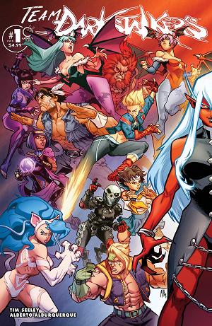 Team Darkstalkers #1 CVR B ALBURQUERQUE cover