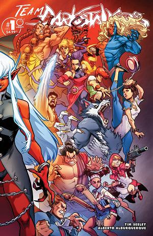 Team Darkstalkers #1 CVR C ALBURQUERQUE cover