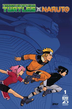 Teenage Mutant Ninja Turtles X Naruto #1 CVR C AMOR cover