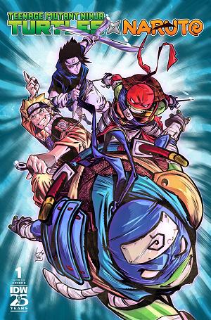 Teenage Mutant Ninja Turtles X Naruto #1 CVR E FEDERICI cover