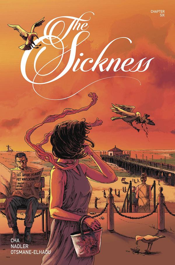 The Sickness #6 cover by Jenna Cha