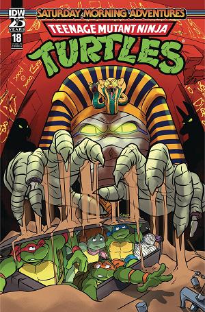Tmnt Saturday Morning Adv #18 CVR A MYER cover