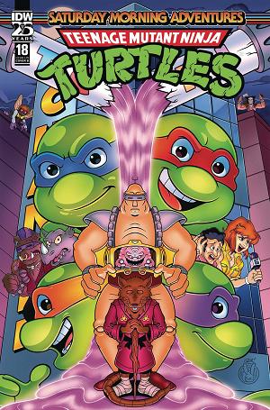 Tmnt Saturday Morning Adv 2023 #18 CVR B MACK cover