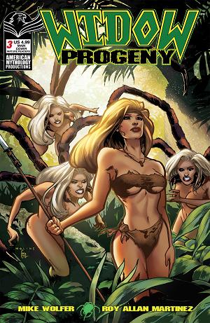 Widow Progeny #3 cover