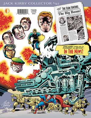 Jack Kirby Collector #92 cover