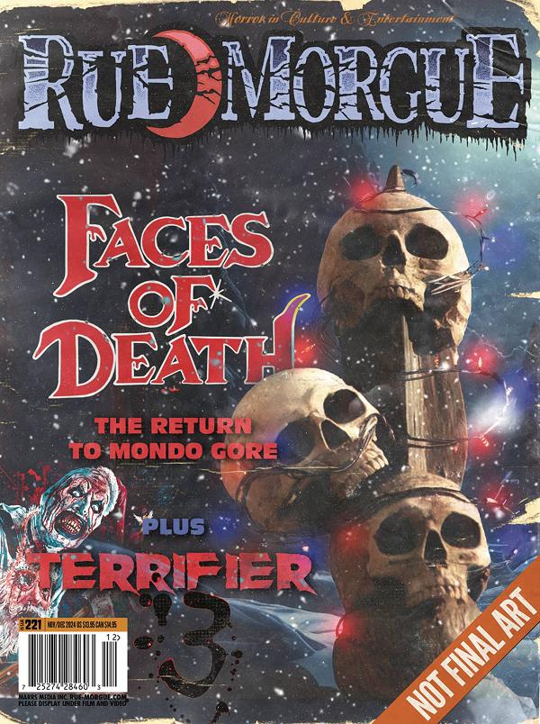 Rue Morgue Magazine #221 cover