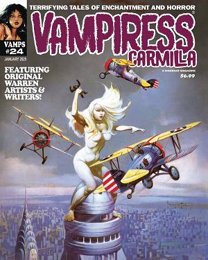 Vampiress Carmilla Magazine #24 cover
