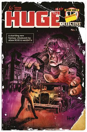 Huge Detective #1 CVR D HACK (MR) cover