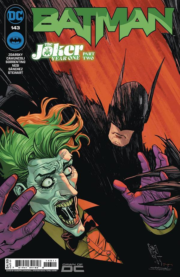 Batman #143 CVR A GIUSEPPE CAMUNCOLI & STEFANO NESI cover