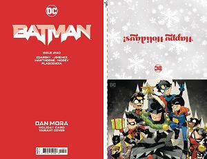 Batman #140 CVR D CVR D MORA DC HOLIDAY CARD SPECIAL EDITION cover