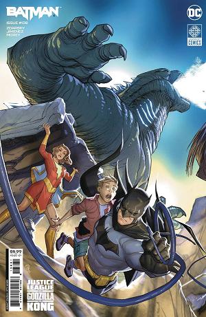 Batman #138 CVR G WOODS CONN JL GODZ KONG CSV cover