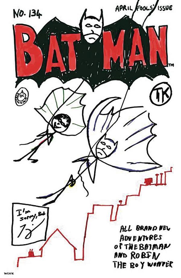 Batman #134 CVR F CVR F TOM KING APRIL FOOLS CS cover