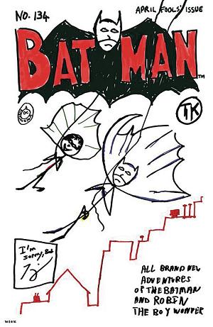 Batman #134 CVR F CVR F TOM KING APRIL FOOLS CS cover