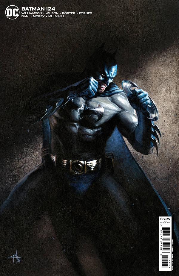 Batman #124 CVR B CVR B DELLOTTO cover