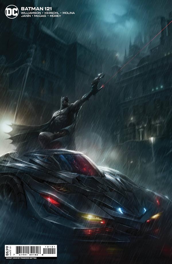 Batman #121 CVR B CVR B MATTINA CARD STOCK cover