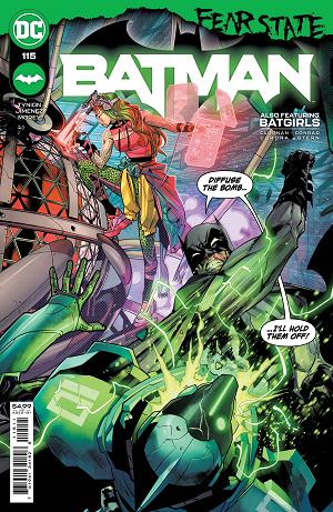 Batman #115 CVR A JORGE JIMENEZ cover