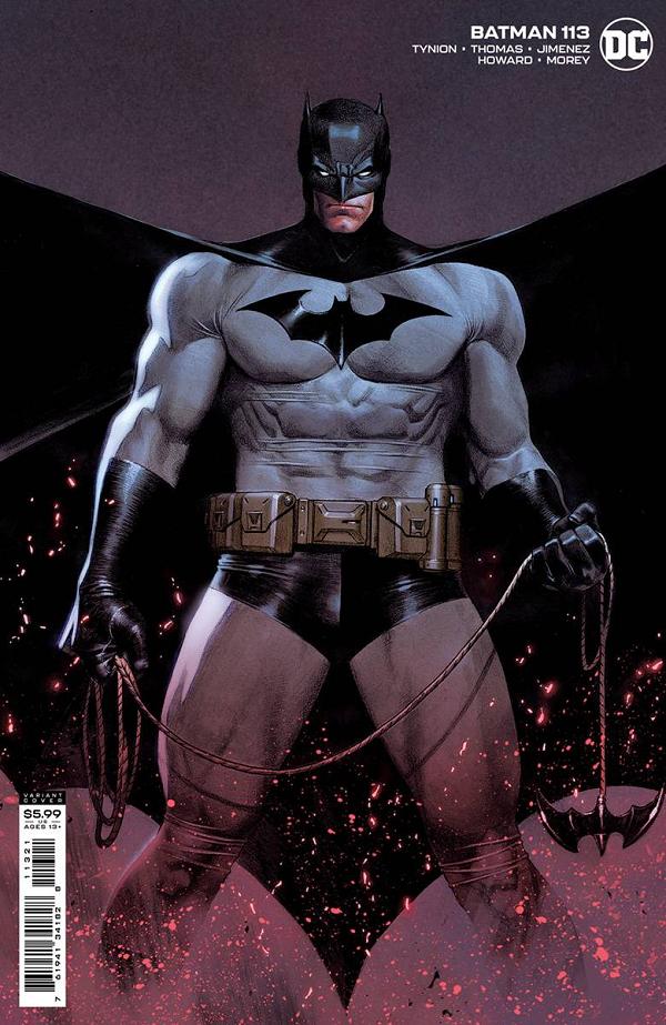 Batman #113 CVR B CVR B JORGE MOLINA CARD STOCK cover