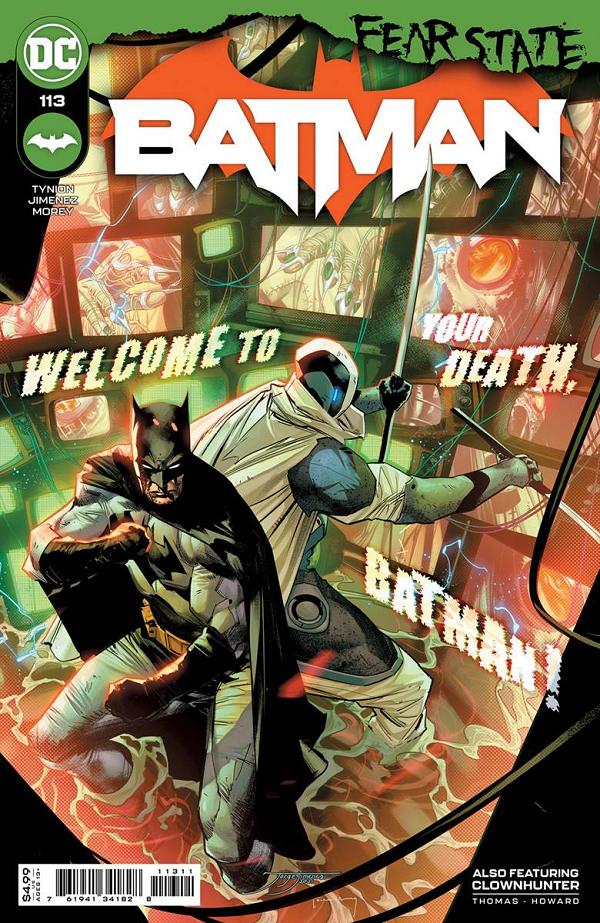 Batman #113 CVR A JORGE JIMENEZ (FEAR STATE) cover