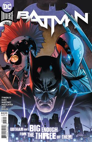 Batman #105  cover