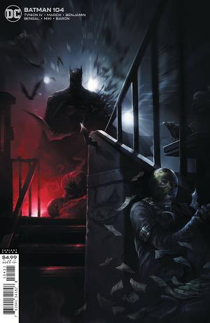 Batman #104 CARD STOCK FRANCESCO MATTINA cover