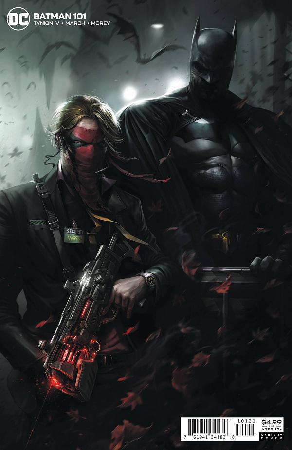 Batman #101 CARD STOCK F MATTINA cover