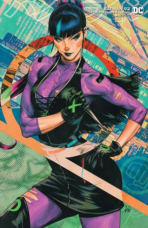 Batman #92 CARD STOCK ARTGERM cover