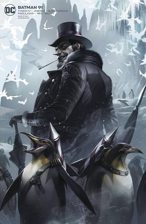 Batman #91 CARD STOCK FRANCESCO MATTINA cover