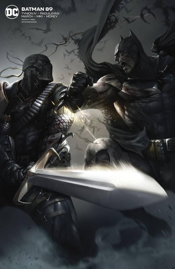 Batman #89 CARD STOCK FRANCESCO MATTINA cover