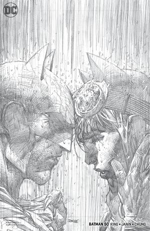 Batman #50 JIM LEE PENCILS cover