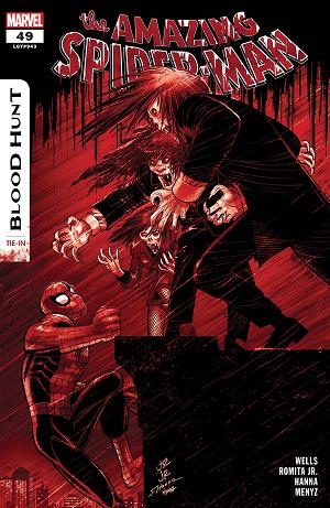 Amazing Spider-Man #49 2ND PTG JR JR. BLOOD SOAKED cover