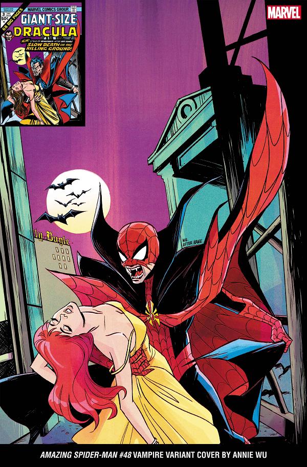 Amazing Spider-Man #48 variant cover by Annie Wu