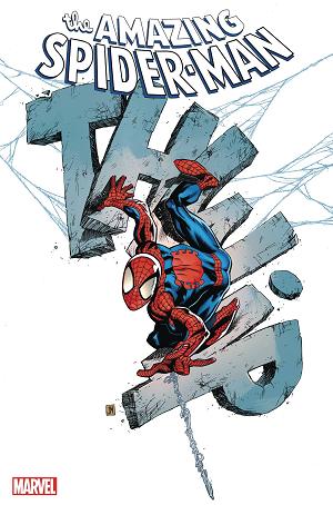 Amazing Spider-Man #43 JUSTIN MASON THWIP cover