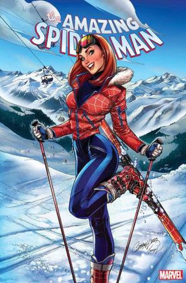 Amazing Spider-Man #40 variant cover by J. Scott Campbell