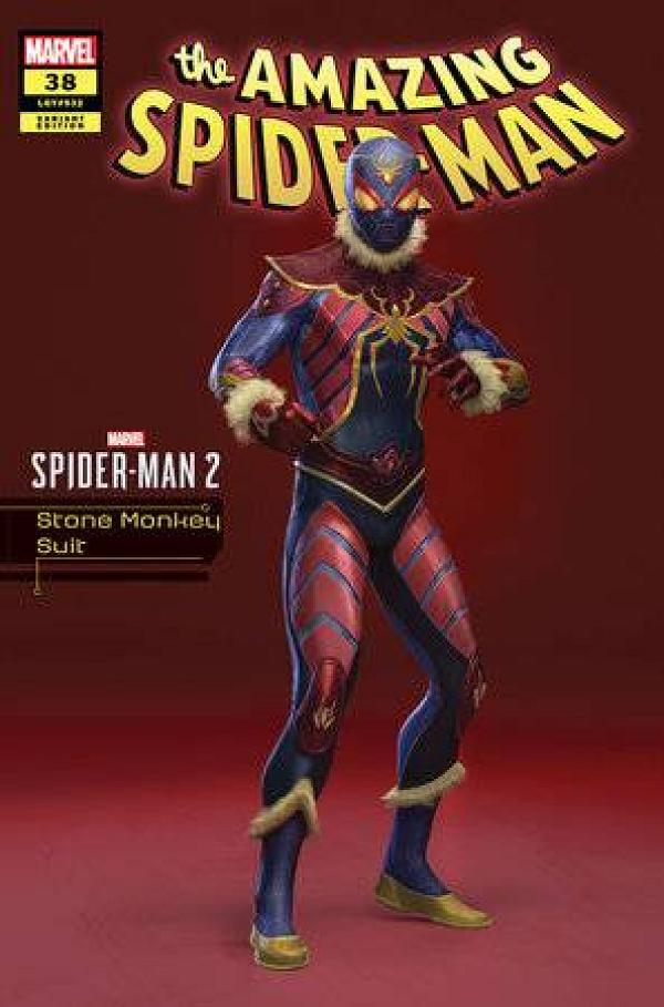 Amazing Spider-Man #38 STONE MONKEY SUIT SPIDER-MAN 2 cover