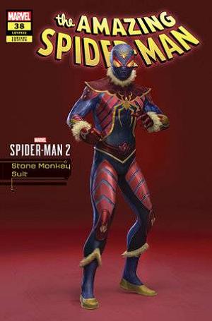 Amazing Spider-Man #38 STONE MONKEY SUIT SPIDER-MAN 2 cover