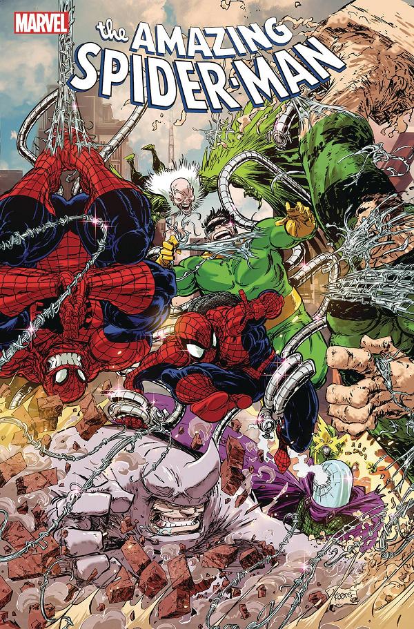 Amazing Spider-Man #37 variant cover by Kaare Andrews