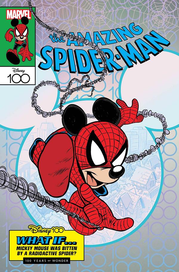 Amazing Spider-Man #35 CLAUDIO SCIARRONE DISNEY100 cover