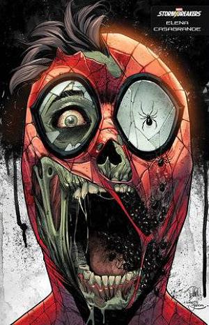Amazing Spider-Man #35 ELENA CASAGRANDE STORMBREAKERS cover
