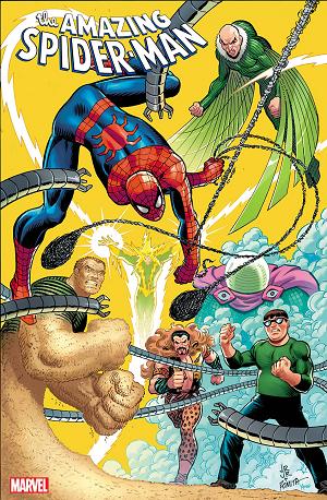 Amazing Spider-Man #34 JOHN ROMITA JR JOHN ROMITA SR cover