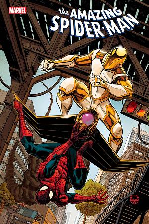 Amazing Spider-Man #34 DAVE JOHNSON cover