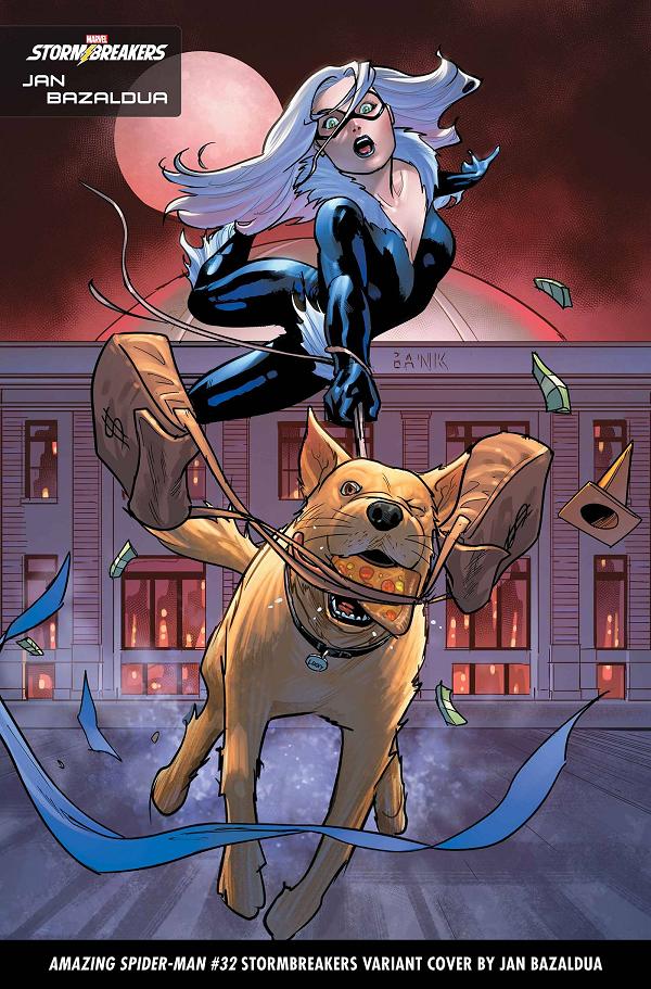 Amazing Spider-Man #32 variant cover by Jan Bazaldua